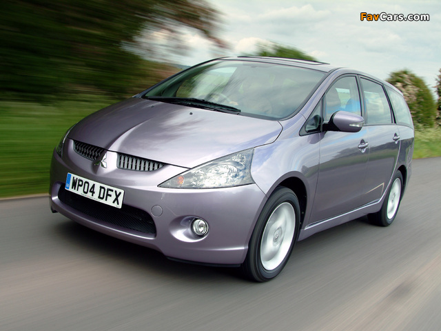 Mitsubishi Grandis UK-spec 2003–10 wallpapers (640 x 480)