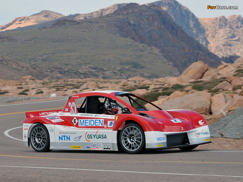 Mitsubishi i MiEV Evolution Pikes Peak 2012 images (800 x 600)