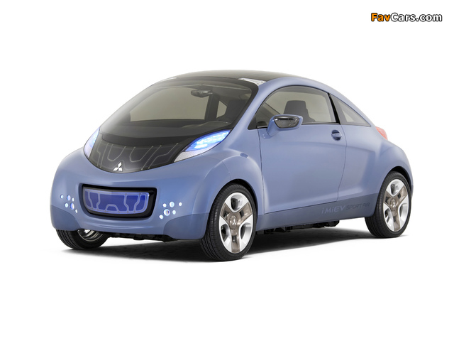 Photos of Mitsubishi i MiEV Air Concept 2009 (640 x 480)