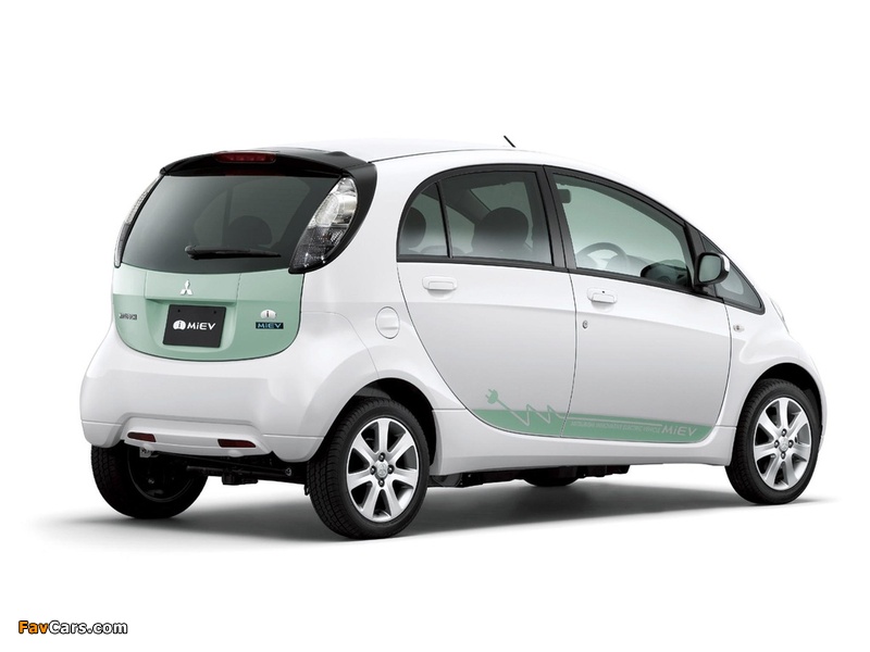 Mitsubishi i MiEV JP-spec 2009 wallpapers (800 x 600)