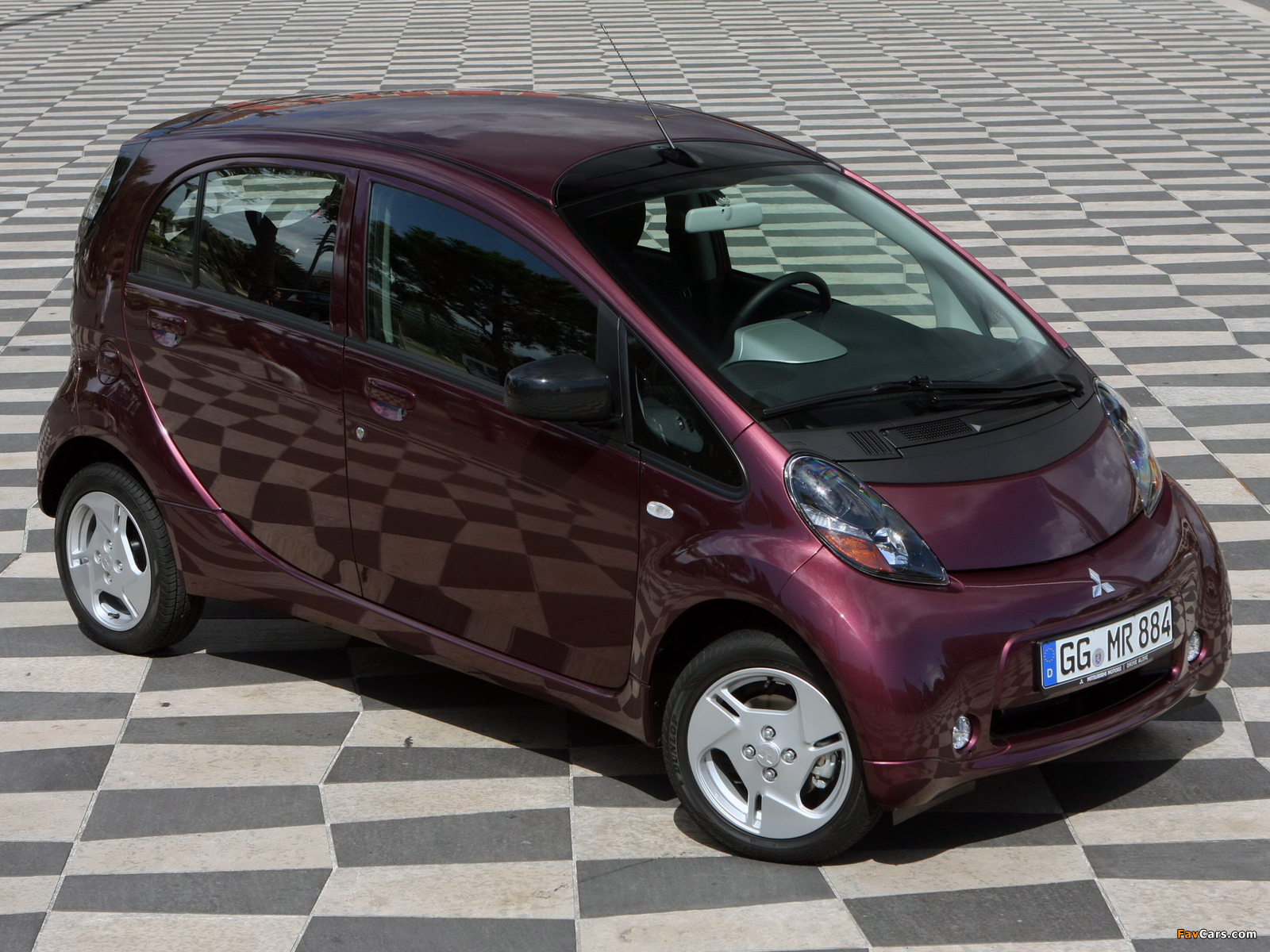 Mitsubishi i MiEV EU-spec 2010 wallpapers (1600 x 1200)