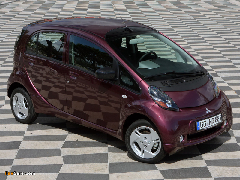 Mitsubishi i MiEV EU-spec 2010 wallpapers (800 x 600)