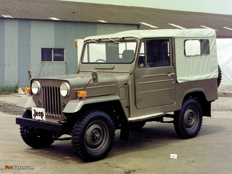 Mitsubishi Jeep (J20) 1961–82 wallpapers (800 x 600)