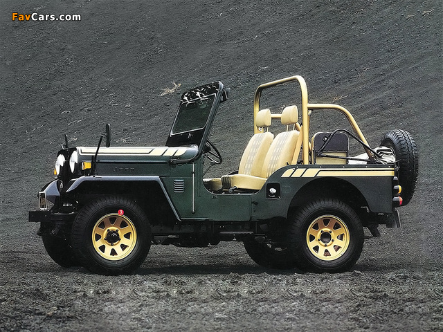 Mitsubishi Jeep (J50) 1970–98 images (640 x 480)