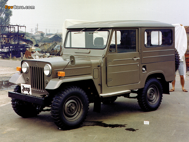 Pictures of Mitsubishi Jeep Metal Top (J20H) 1965–82 (640 x 480)