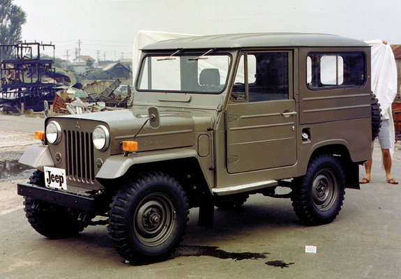 Pictures of Mitsubishi Jeep Metal Top (J20H) 1965–82