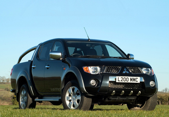 Images of Mitsubishi L200 Double Cab Warrior 2006–10