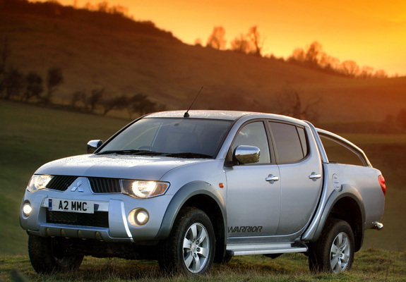 Images of Mitsubishi L200 Double Cab Warrior 2006–10
