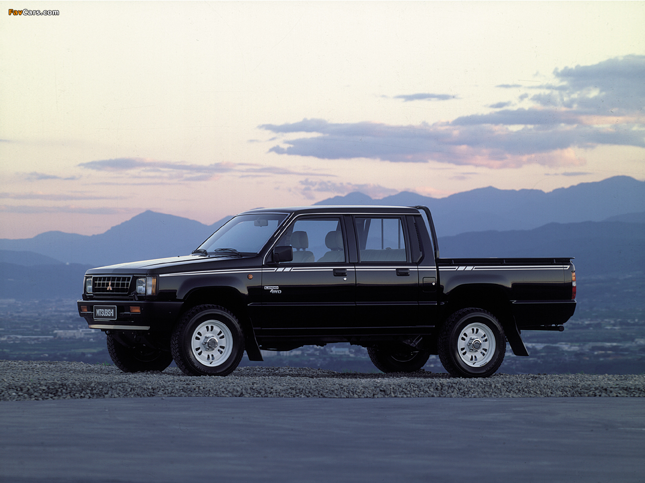Mitsubishi L200 Double Cab 4WD 1986–96 images (1280 x 960)