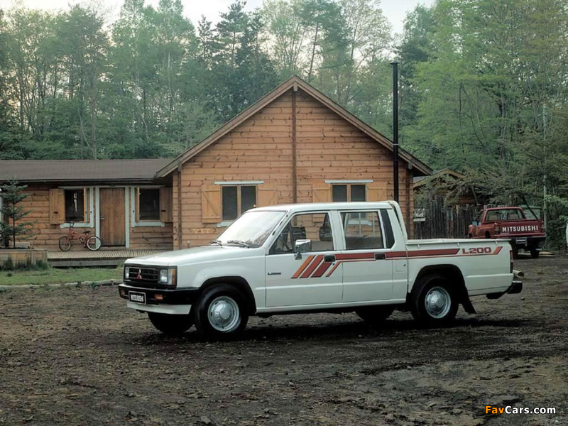 Mitsubishi L200 Double Cab 1986–96 pictures (800 x 600)