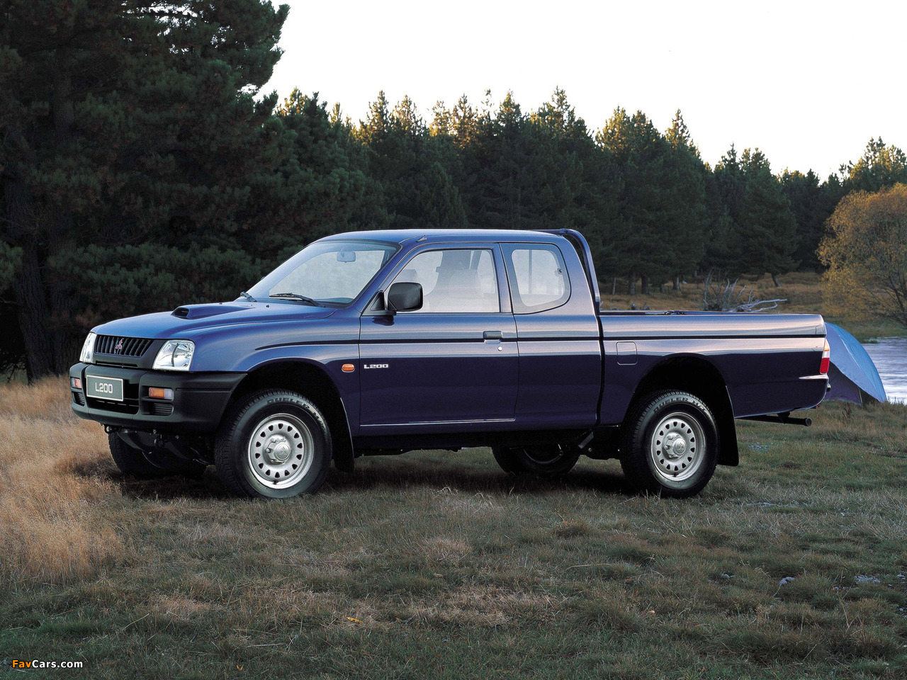 Mitsubishi L200 Club Cab 1996–2001 images (1280 x 960)