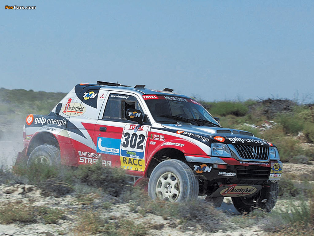 Mitsubishi L200 Strakar Super Production Cross-Country Car 2003 pictures (1024 x 768)