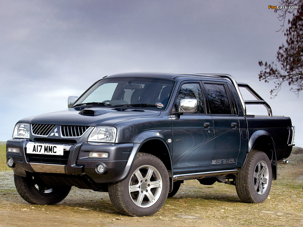 Mitsubishi L200 Animal 2005–06 images (1024 x 768)