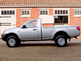 Mitsubishi L200 4Work Single Cab UK-spec 2006–10 photos