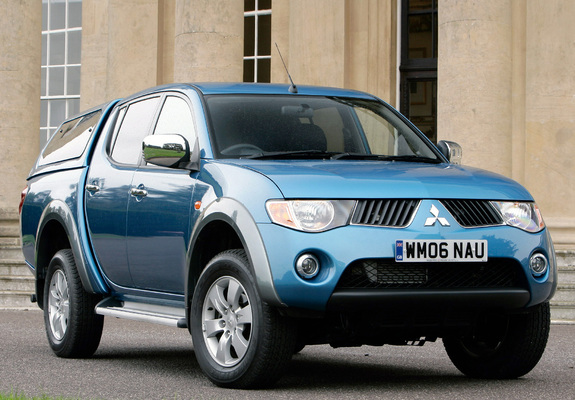 Mitsubishi L200 4Life Double Cab UK-spec 2006–10 photos