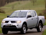 Mitsubishi L200 4Work Double Cab UK-spec 2006–10 pictures