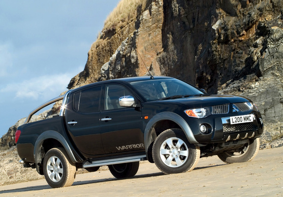 Mitsubishi L200 Double Cab Warrior 2006–10 wallpapers