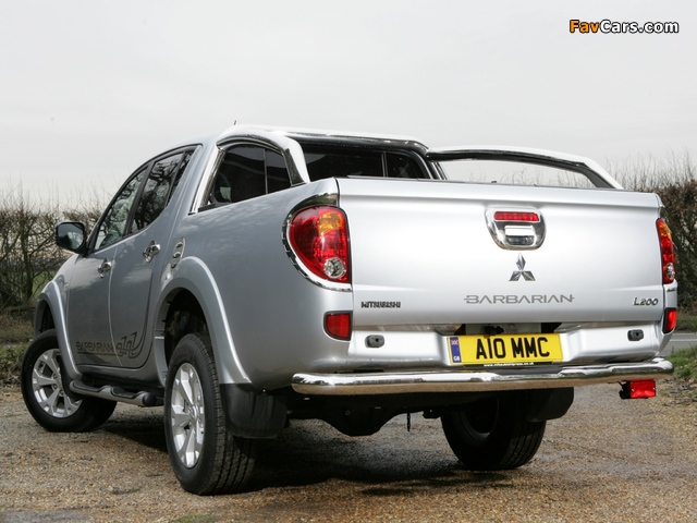 Mitsubishi L200 Barbarian 2010 pictures (640 x 480)