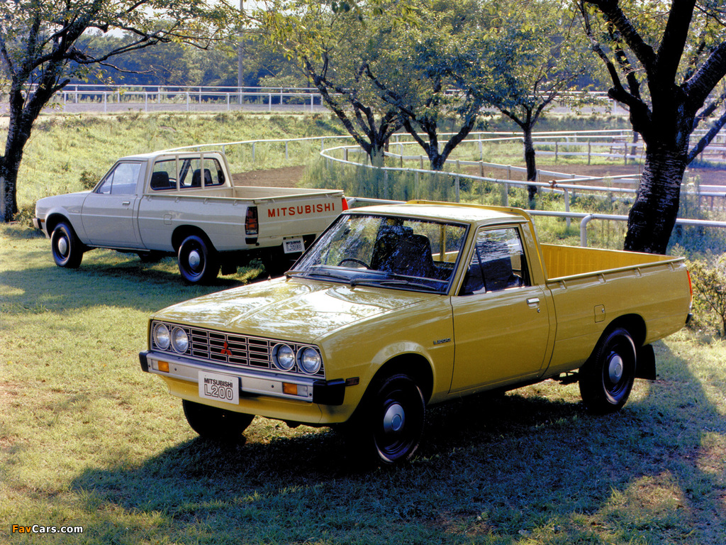 Photos of Mitsubishi L200 1970–81 (1024 x 768)