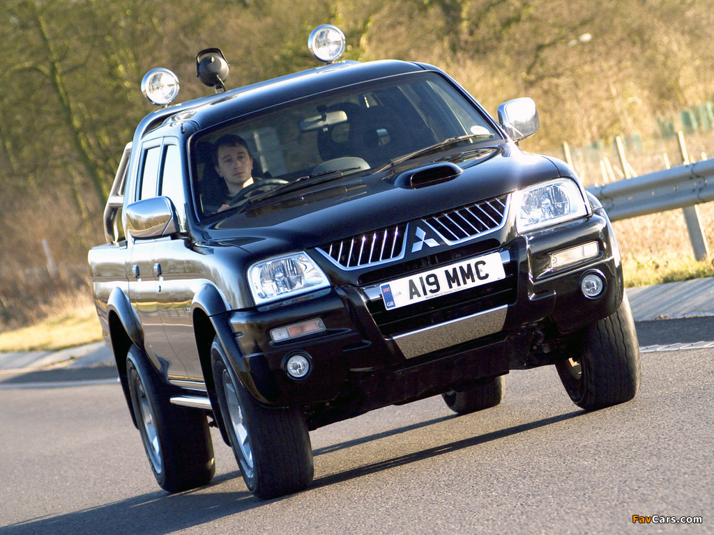 Pictures of Mitsubishi L200 Double Cab Warrior 2005–06 (1024 x 768)