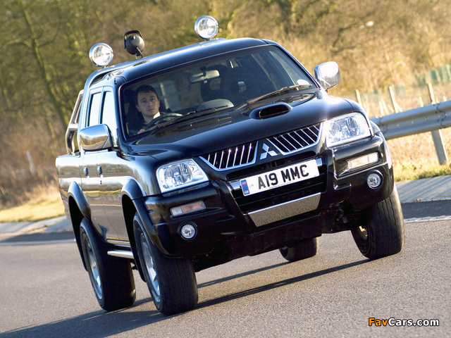 Pictures of Mitsubishi L200 Double Cab Warrior 2005–06 (640 x 480)