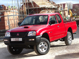 Pictures of Mitsubishi L200 4Work Club Cab UK-spec 2005–06