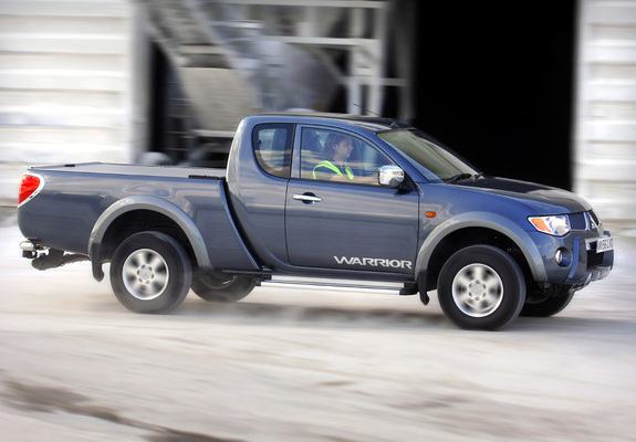 ClimAir Déflecteurs Latéraux Avant - Compatible Mitsubishi L200 Club Cab 4 Portes Pickup 4WD 1996-2006