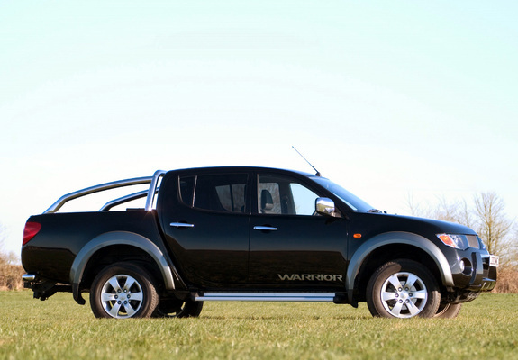 Pictures of Mitsubishi L200 Double Cab Warrior 2006–10