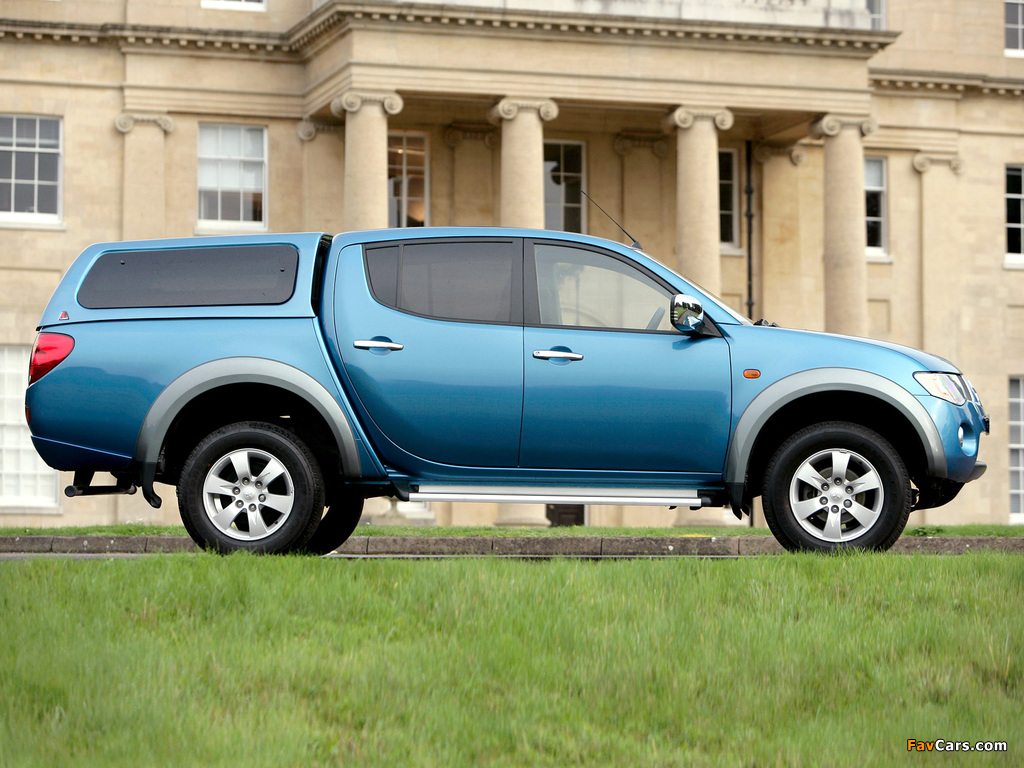 Pictures of Mitsubishi L200 4Life Double Cab UK-spec 2006–10 (1024 x 768)