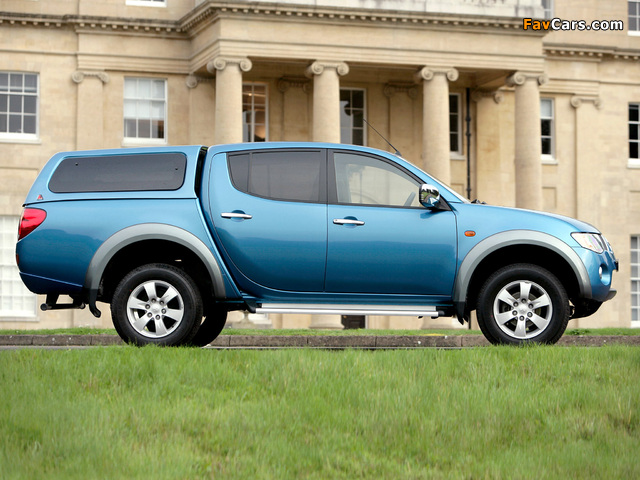 Pictures of Mitsubishi L200 4Life Double Cab UK-spec 2006–10 (640 x 480)