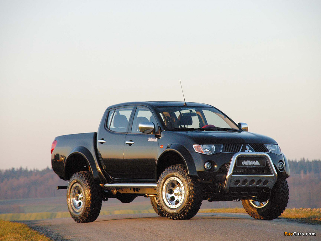 Pictures of Delta Tuning Mitsubishi L200 Double Cab 2006–10 (1024 x 768)