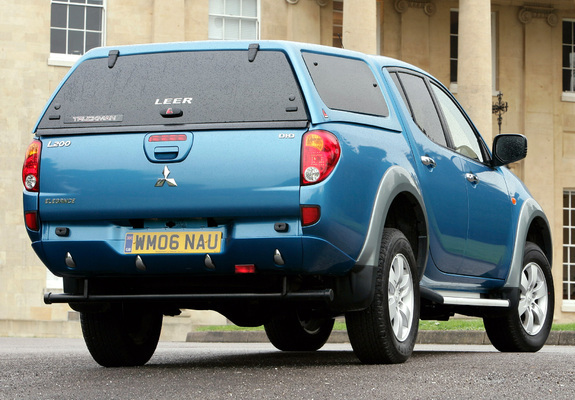 Pictures of Mitsubishi L200 4Life Double Cab UK-spec 2006–10