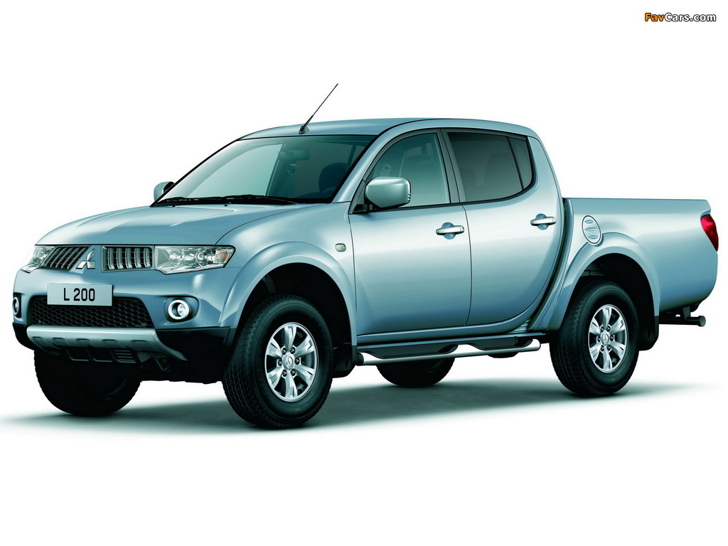 Pictures of Mitsubishi L200 4Life Double Cab 2010 (1024 x 768)