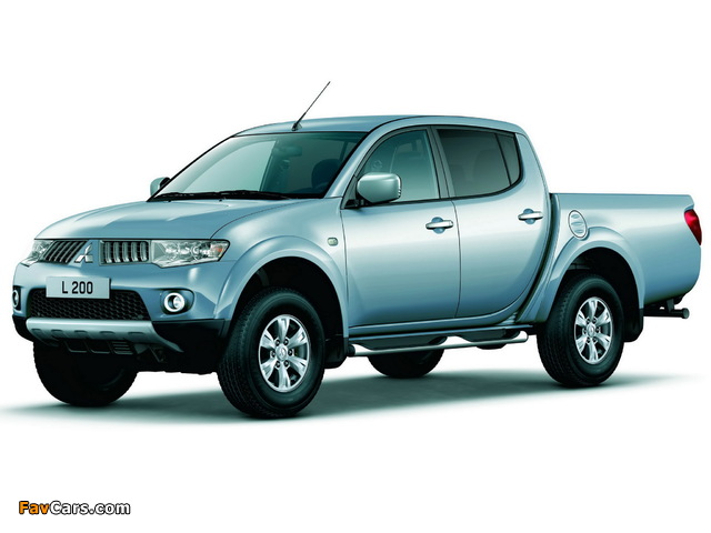 Pictures of Mitsubishi L200 4Life Double Cab 2010 (640 x 480)