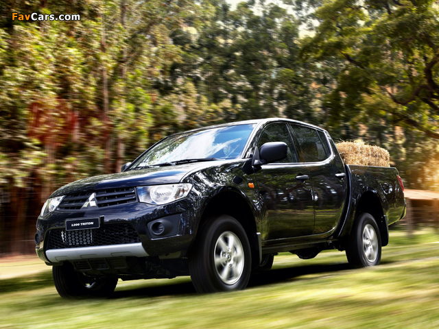 Mitsubishi L200 Triton BR-spec 2011 wallpapers (640 x 480)