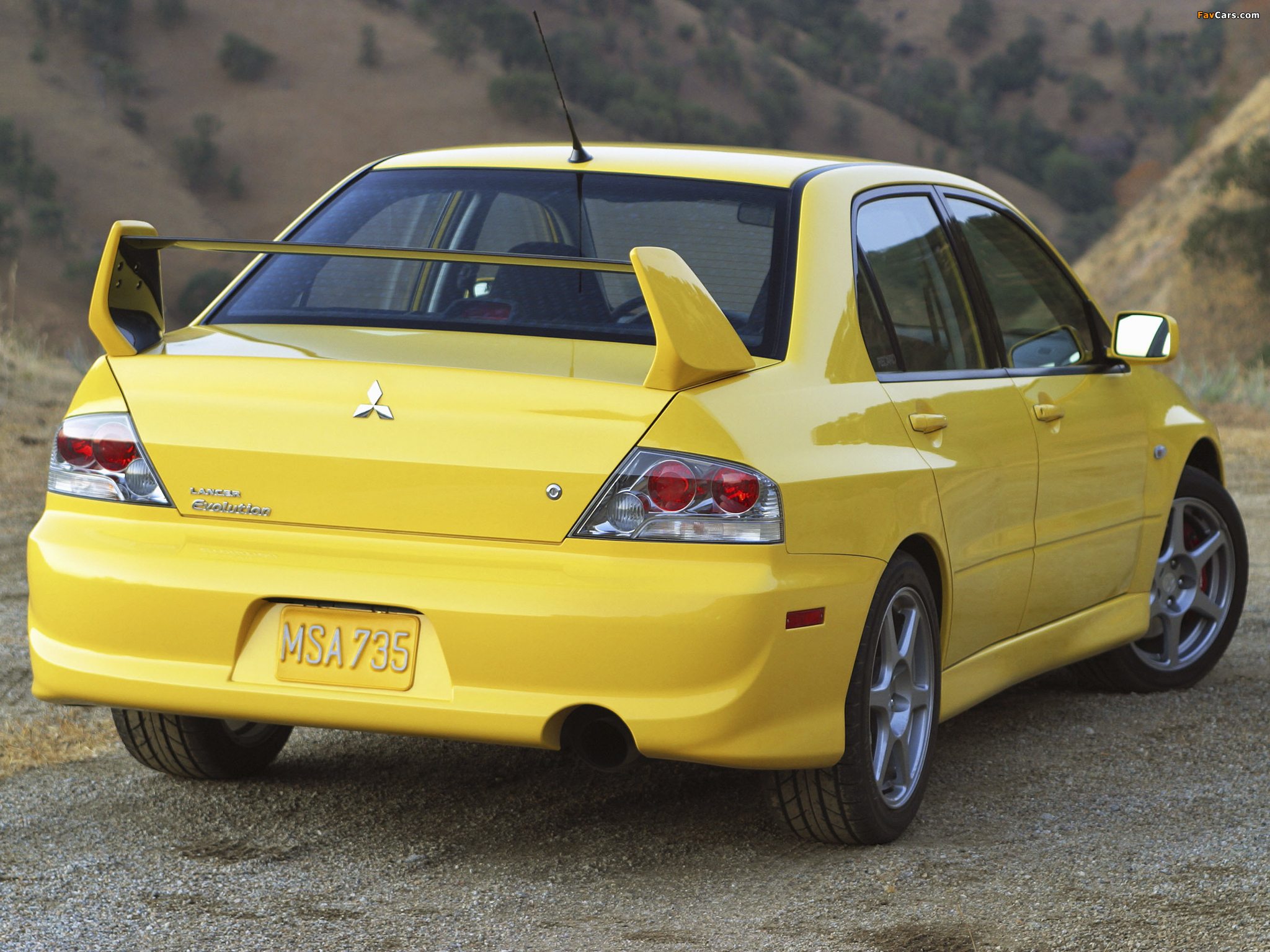 Images of Mitsubishi Lancer Evolution VIII US-spec 2003–05 (2048 x 1536)