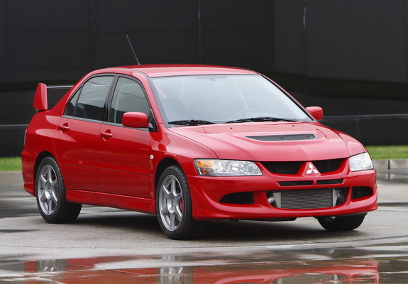 Images of Mitsubishi Lancer Evolution VIII US-spec 2003–05