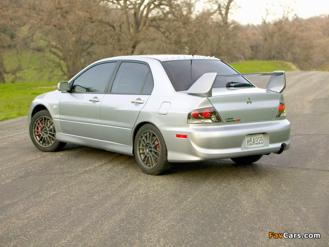 Images of Mitsubishi Lancer Evolution IX MR 2006–07 (640 x 480)