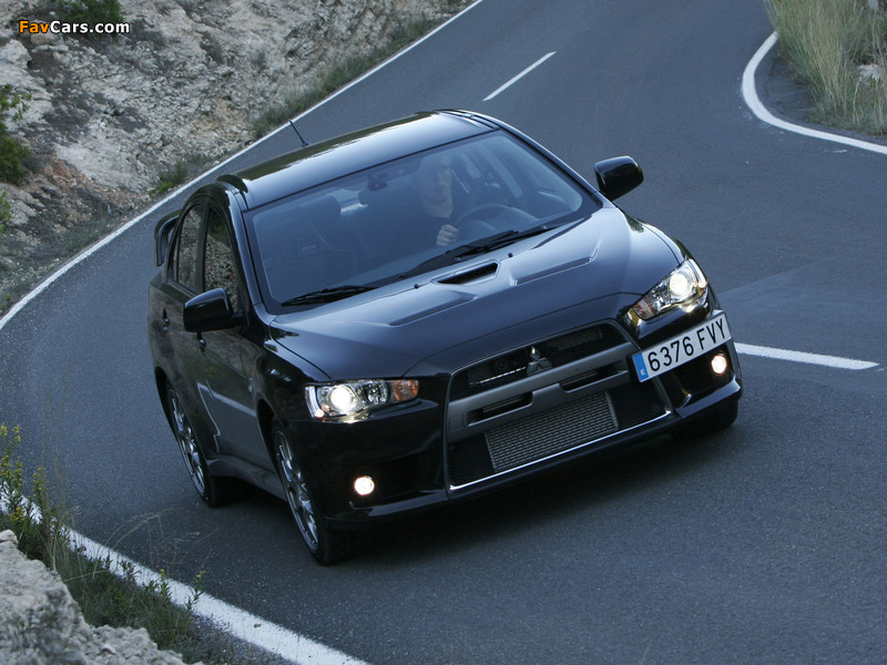 Images of Mitsubishi Lancer Evolution X EU-spec 2008 (800 x 600)