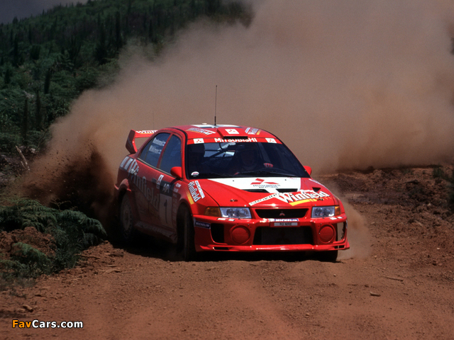 Images of Mitsubishi Lancer Evolution V Gr.A WRC 1998 (640 x 480)