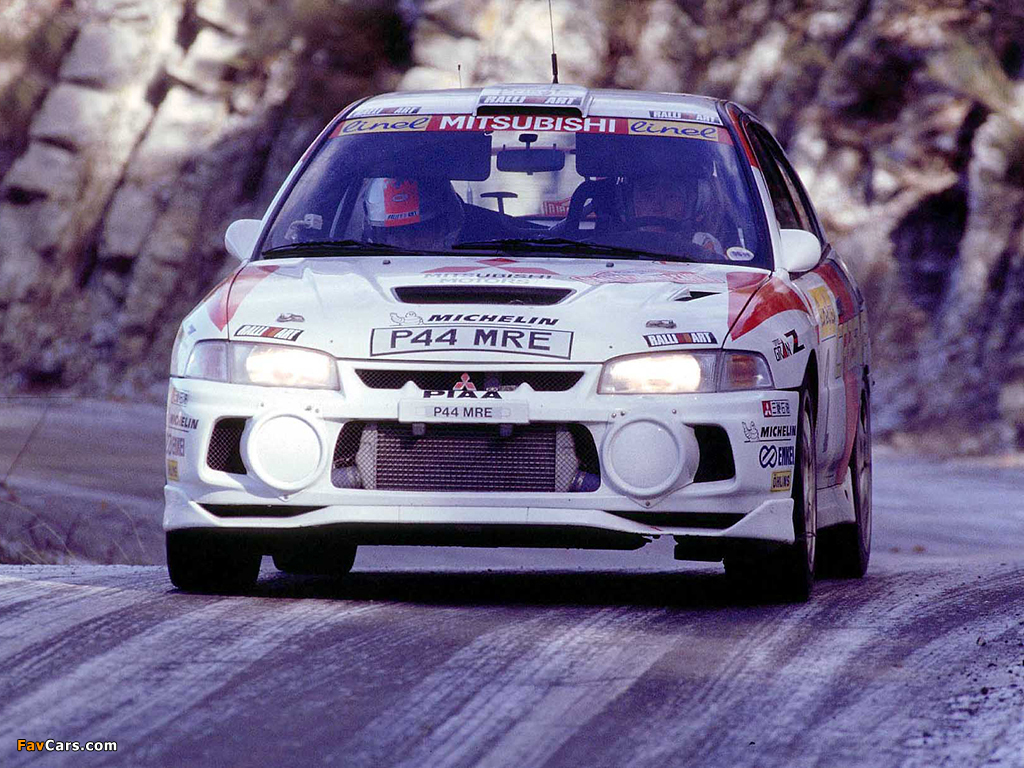 Mitsubishi Lancer Evolution IV Gr.A WRC 1997–98 images (1024 x 768)