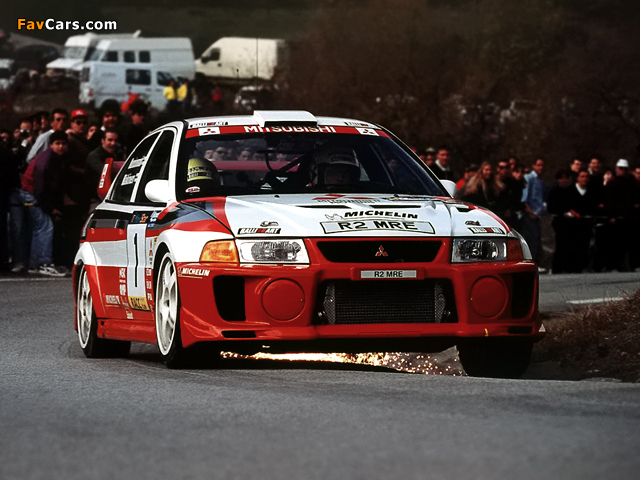Mitsubishi Lancer Evolution V Gr.A WRC 1998 pictures (640 x 480)