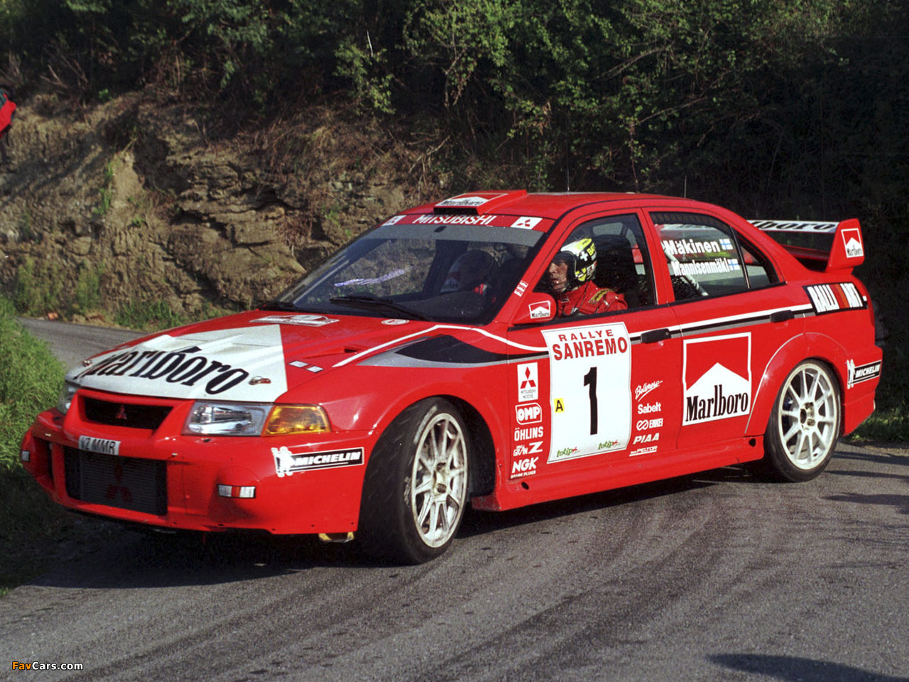 Mitsubishi Lancer RS Evolution VI Gr.A WRC 1999 images (1280 x 960)
