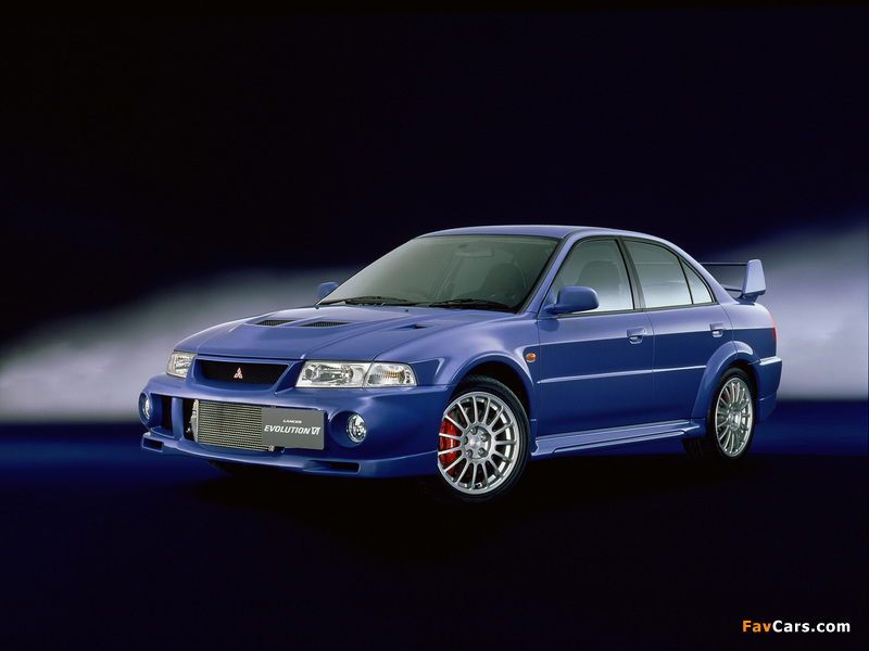 Mitsubishi Lancer GSR Evolution VI (CP9A) 1999–2000 wallpapers (800 x 600)