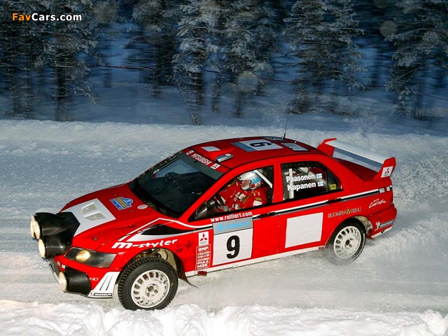 Mitsubishi Lancer Evolution VII WRC 2001–03 images (640 x 480)
