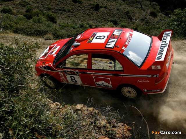 Mitsubishi Lancer Evolution VII WRC 2001–03 pictures (640 x 480)
