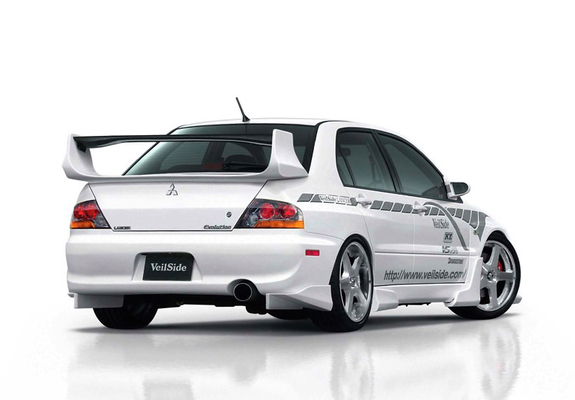 VeilSide Mitsubishi Lancer Evolution VIII 2003–05 photos