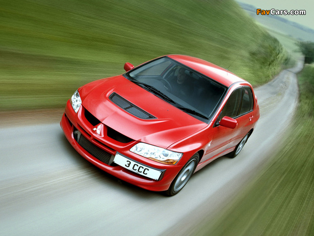 Mitsubishi Lancer Evolution VIII 260 2004 images (640 x 480)