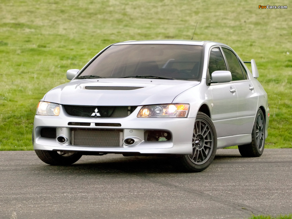 Mitsubishi Lancer Evolution IX MR 2006–07 images (1024 x 768)