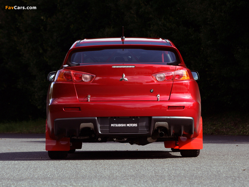 Mitsubishi Lancer Evolution X Group N 2007 pictures (800 x 600)